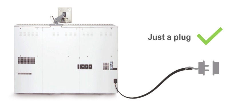 VITROS Systems use just a plug